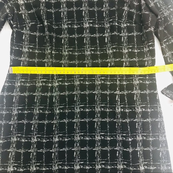 Nanette Lepore Metallic Flounce Fit & Flare Dress - Picture 10 of 16